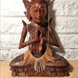 Gold Sunburst Necklace